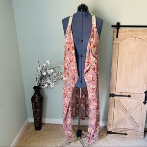 Truth NYC Sleeveless Floral Duster Size 1X